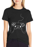 Gamer Controller Graphic Tee - Black product image 1