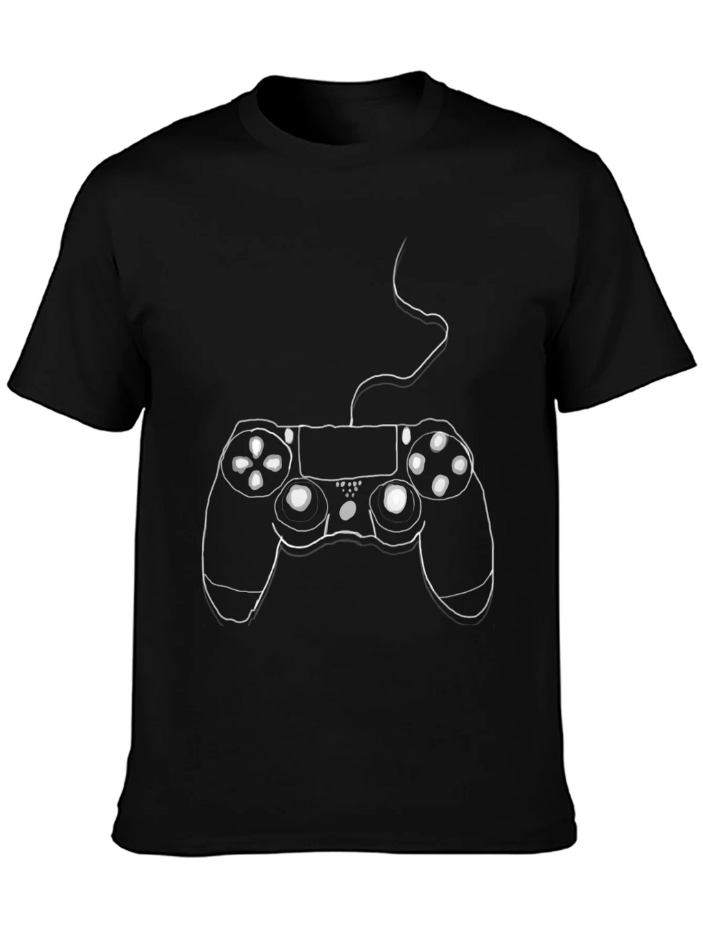Gamer Controller Graphic Tee - Black product image 2