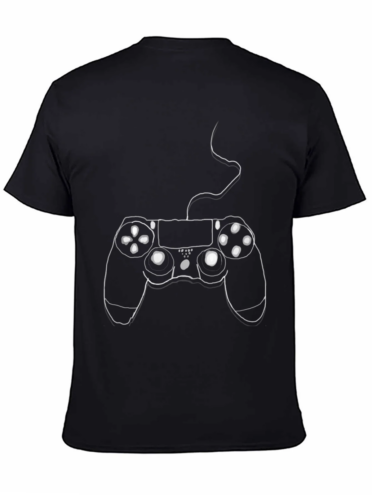 Gamer Controller Graphic Tee - Black product image 3