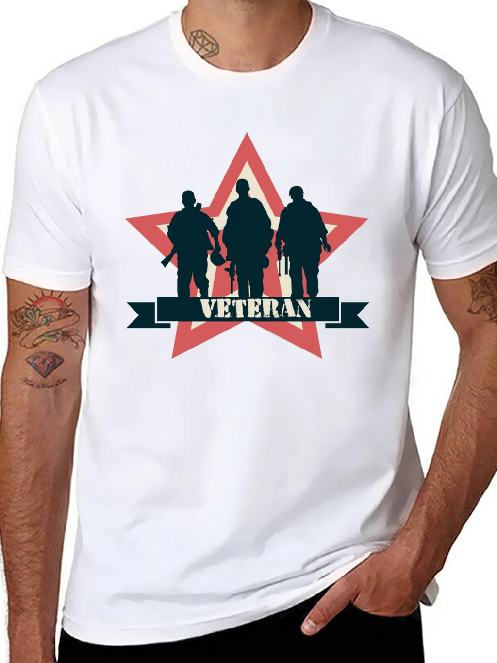 Veteran Graphic Tee - Military Pride T-Shirt product image 7
