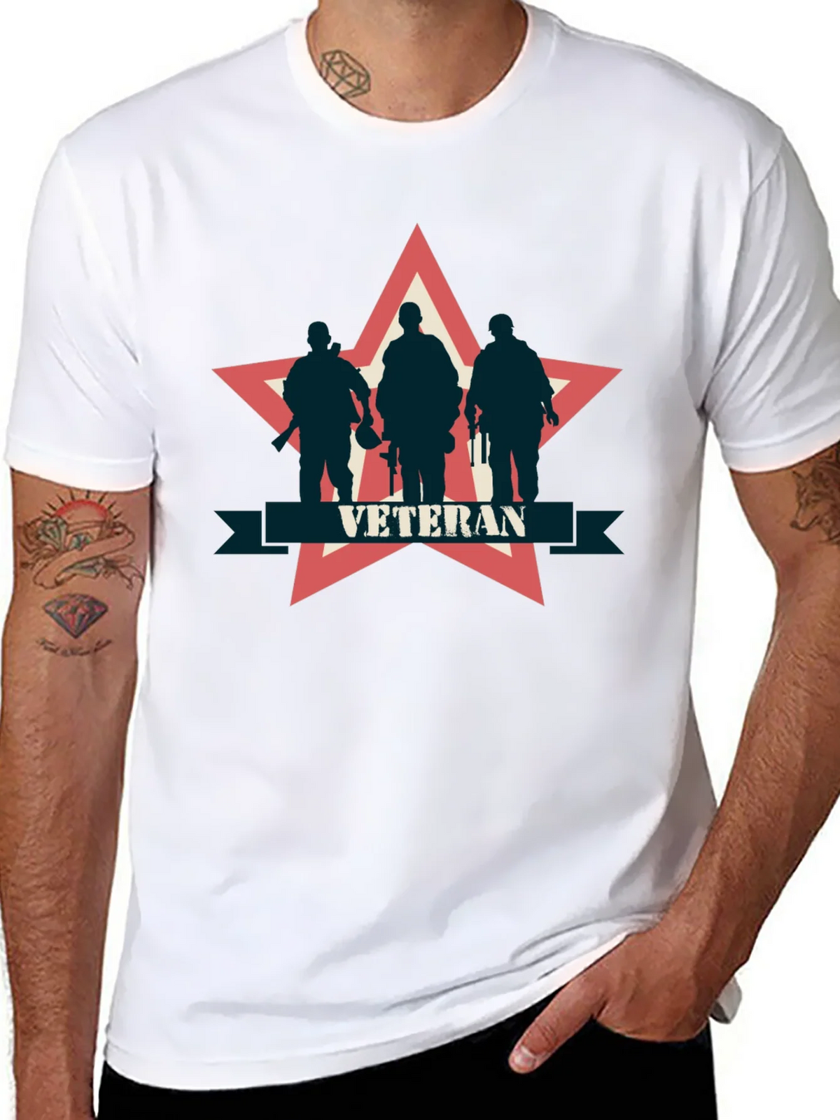 Veteran Graphic Tee - Military Pride T-Shirt product image 7