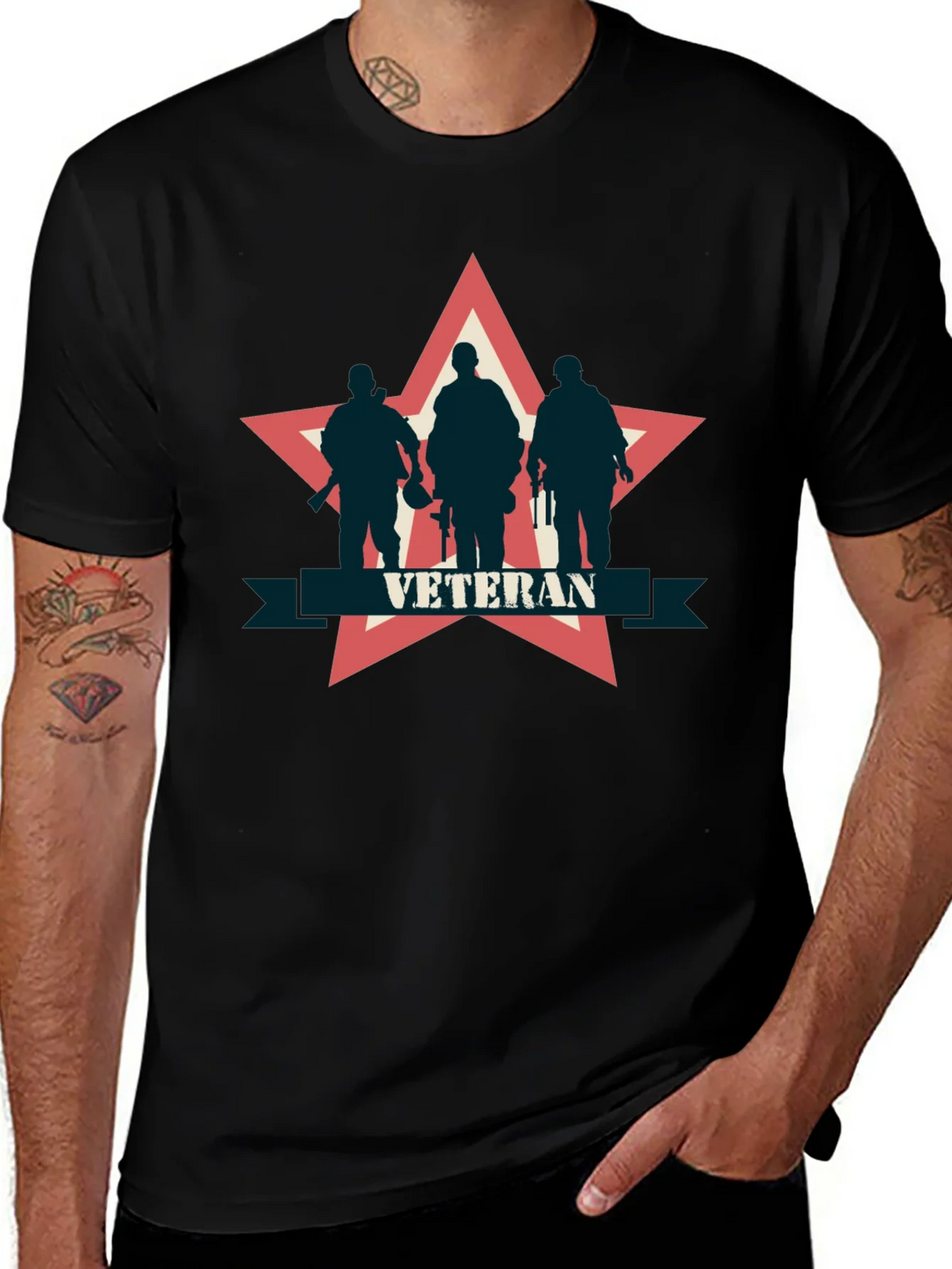 Veteran Graphic Tee - Military Pride T-Shirt product image 1