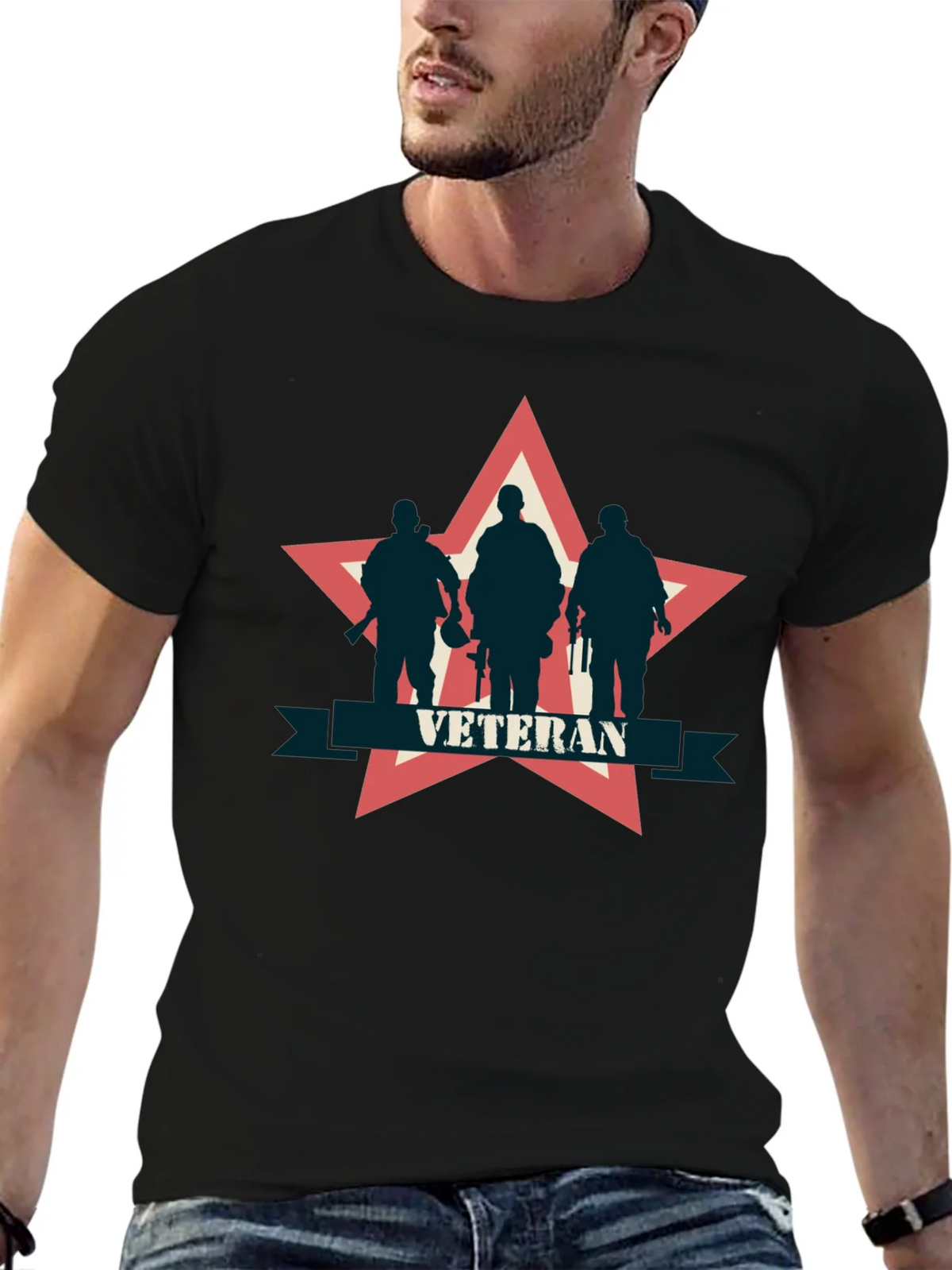 Veteran Graphic Tee - Military Pride T-Shirt product image 6