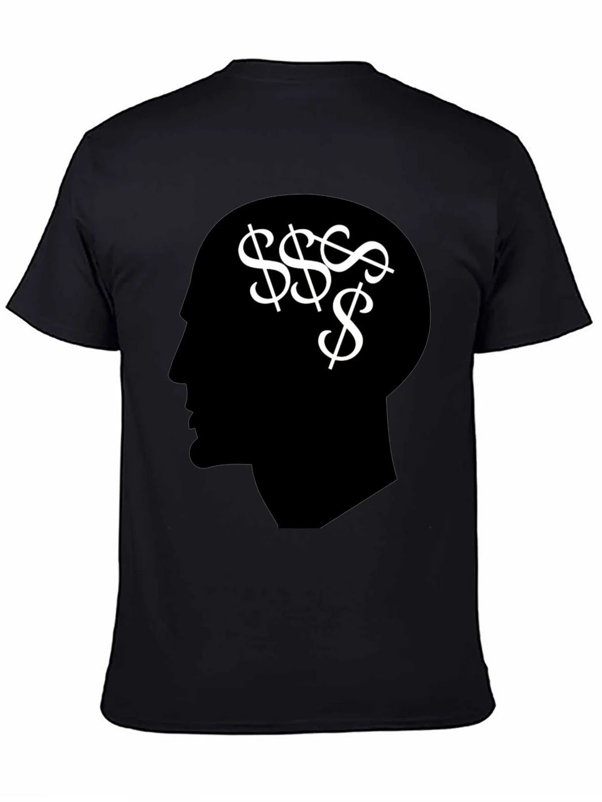 Money Mindset T-Shirt - Black Graphic Tee product image 4
