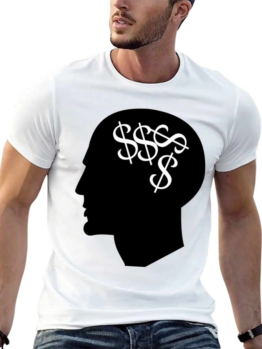Money Mindset T-Shirt - Black Graphic Tee product image 12