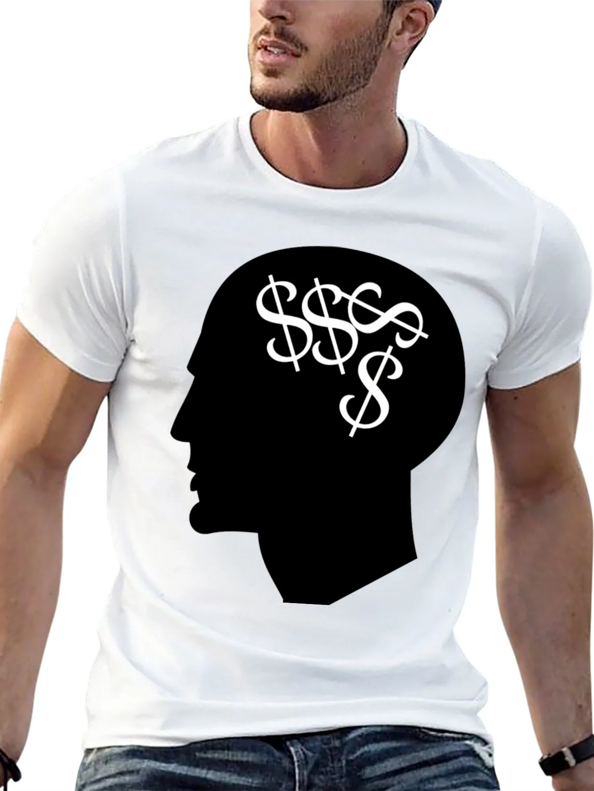 Money Mindset T-Shirt - Black Graphic Tee product image 12