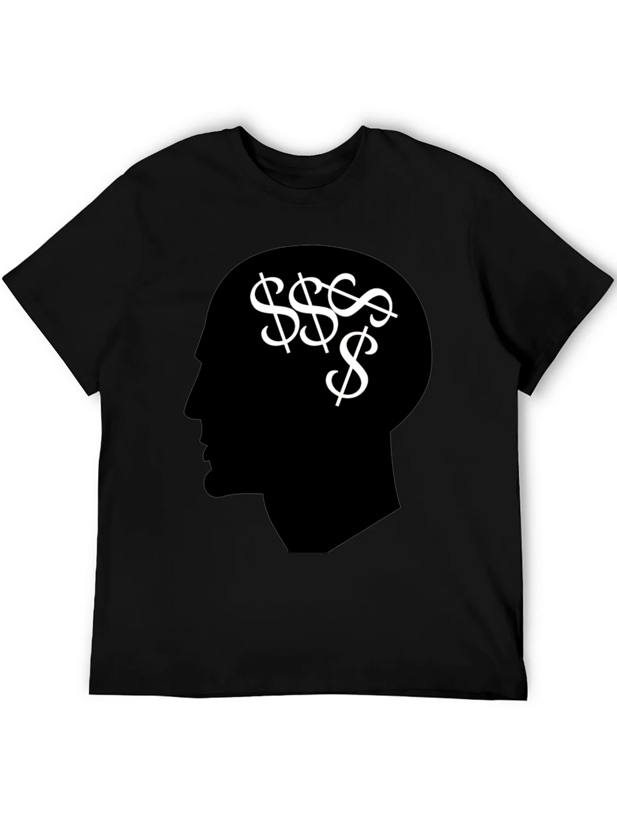 Money Mindset T-Shirt - Black Graphic Tee product image 5