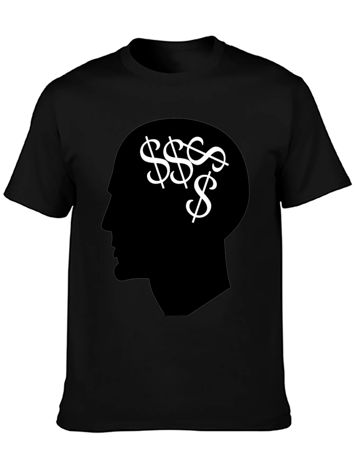 Money Mindset T-Shirt - Black Graphic Tee product image 3