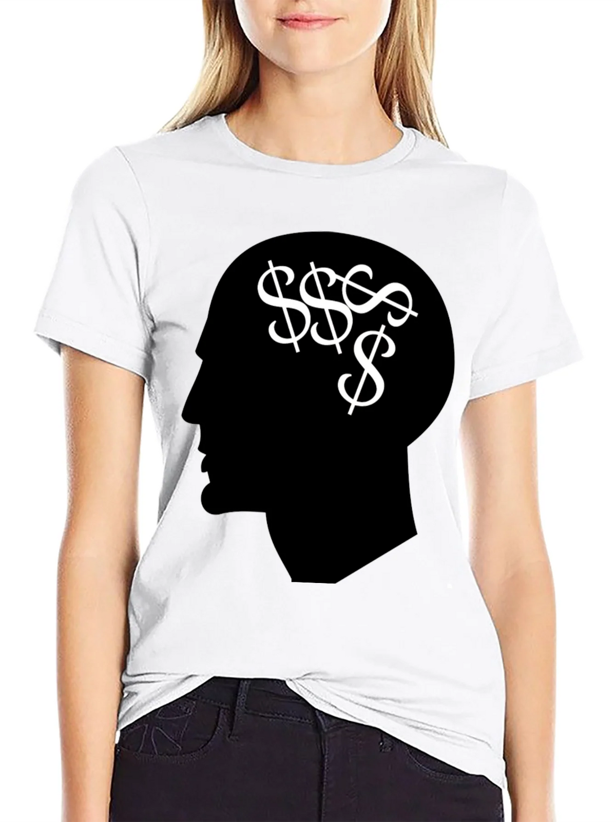 Money Mindset T-Shirt - Black Graphic Tee product image 8