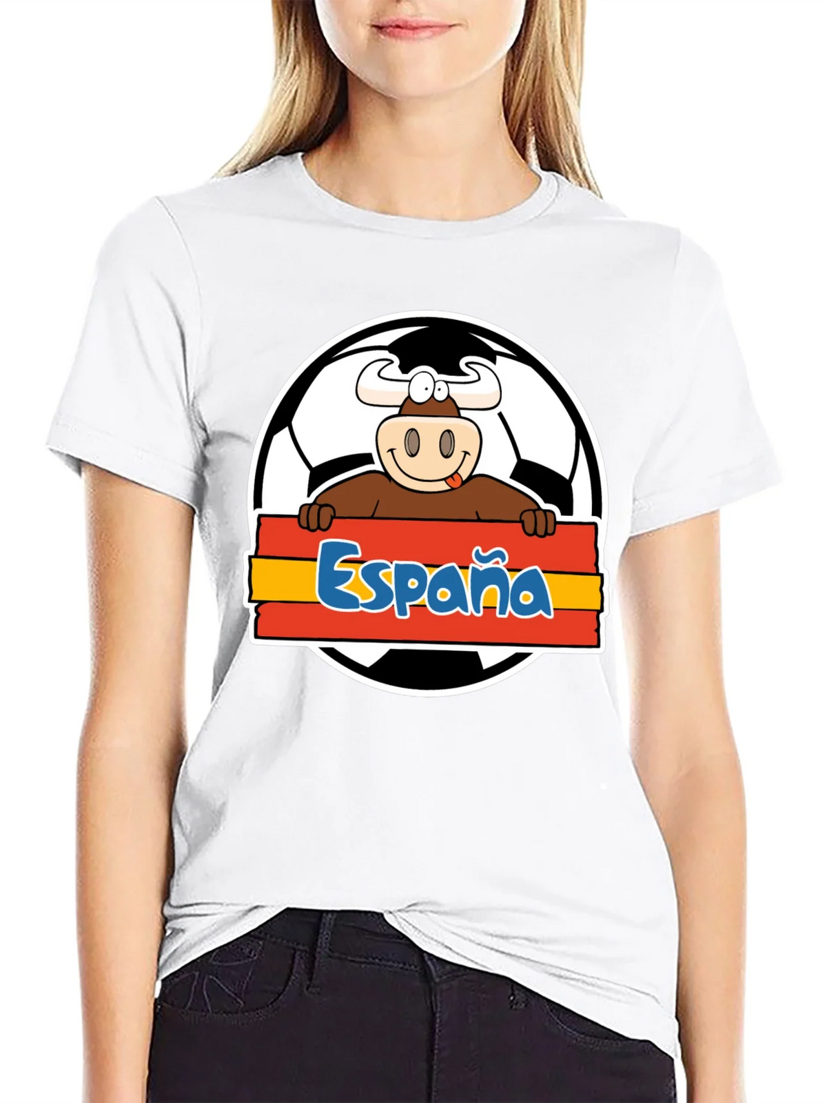 Spain Soccer Bull T-Shirt - Viva España Football Tee! product image 6