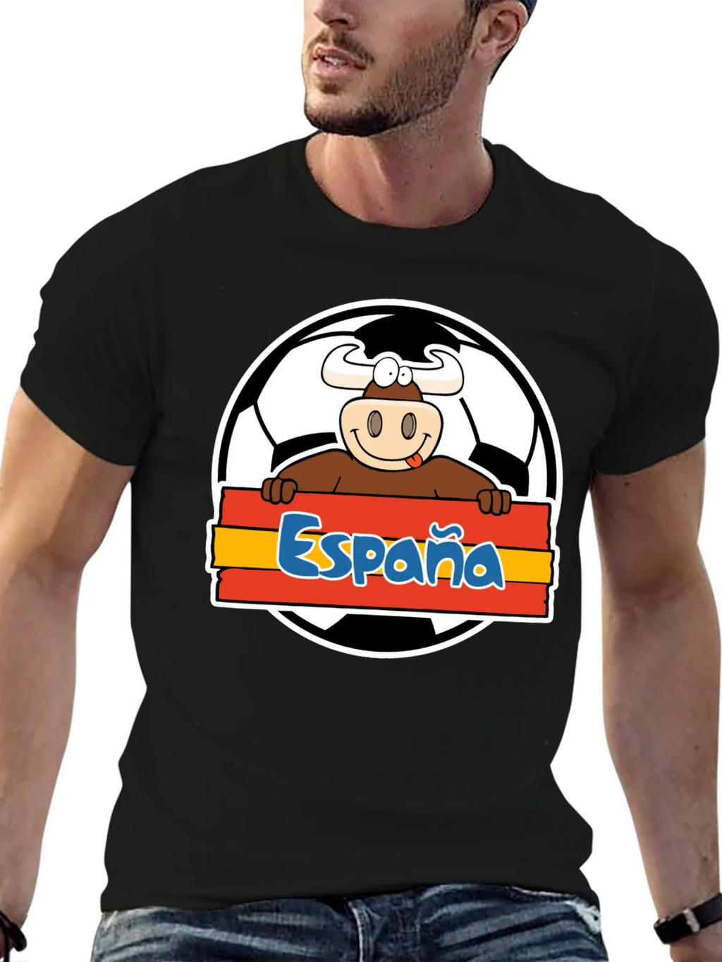 Spain Soccer Bull T-Shirt - Viva España Football Tee! product image 4