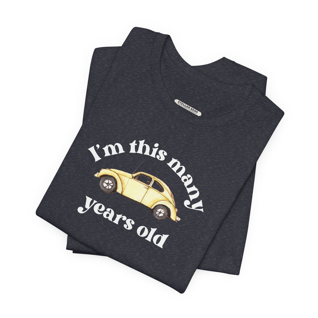 I'm This Many Years Old (Car) Graphic T-Shirt product image 4
