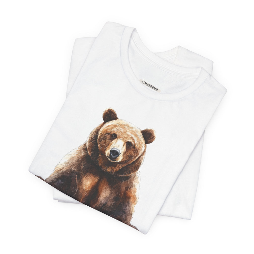 Grizzly Bear Sitting Graphic T-Shirt product image 7
