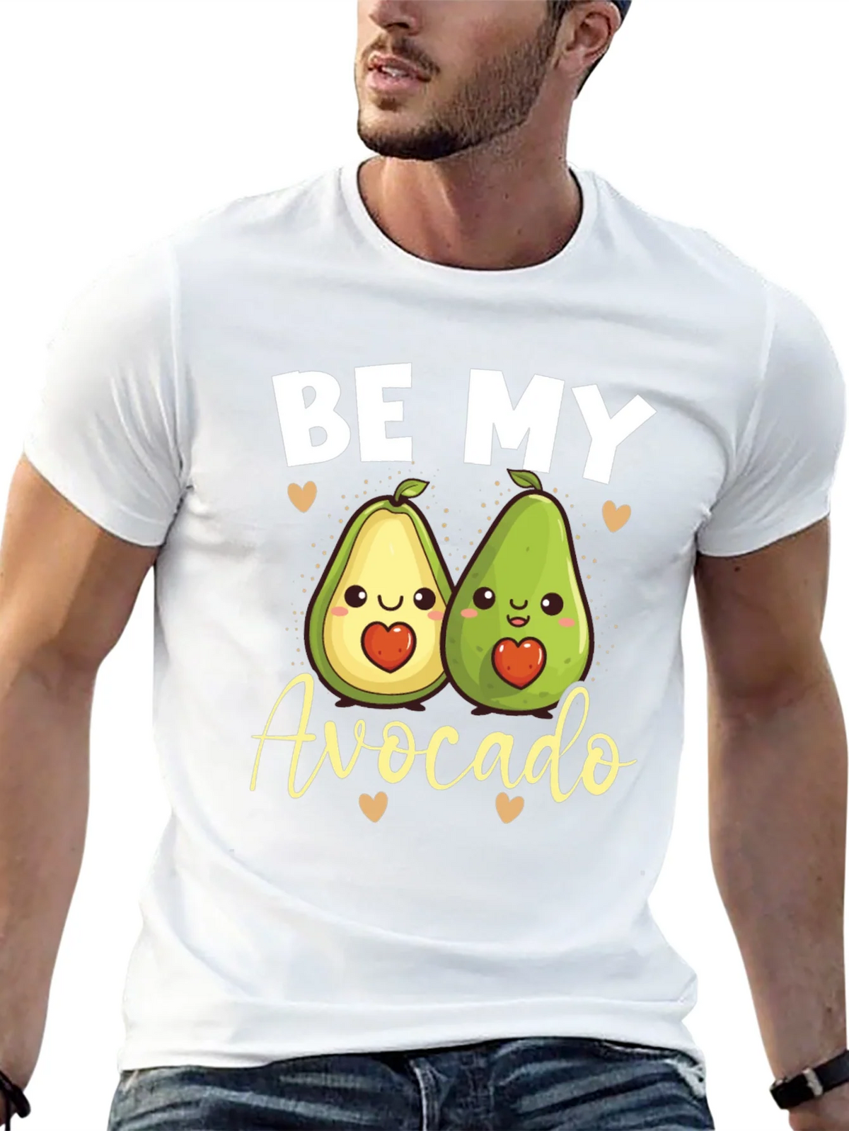 Be My Avocado T-Shirt Funny Cute Couples Valentines Day Tee product image 12
