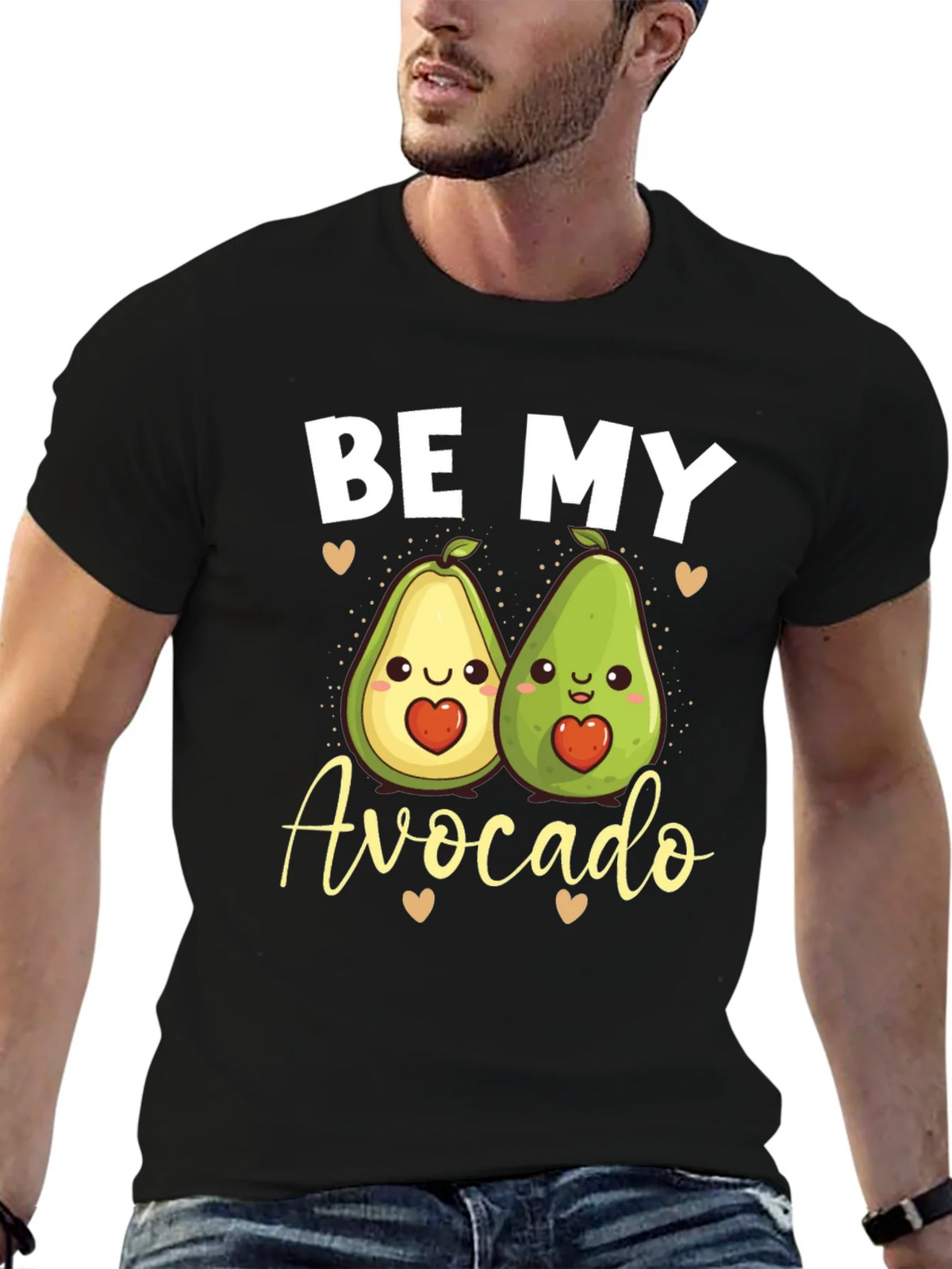 Be My Avocado T-Shirt Funny Cute Couples Valentines Day Tee product image 6