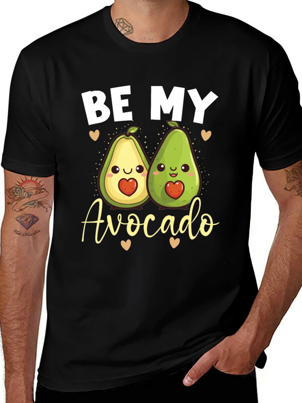 Be My Avocado T-Shirt Funny Cute Couples Valentines Day Tee product image 1