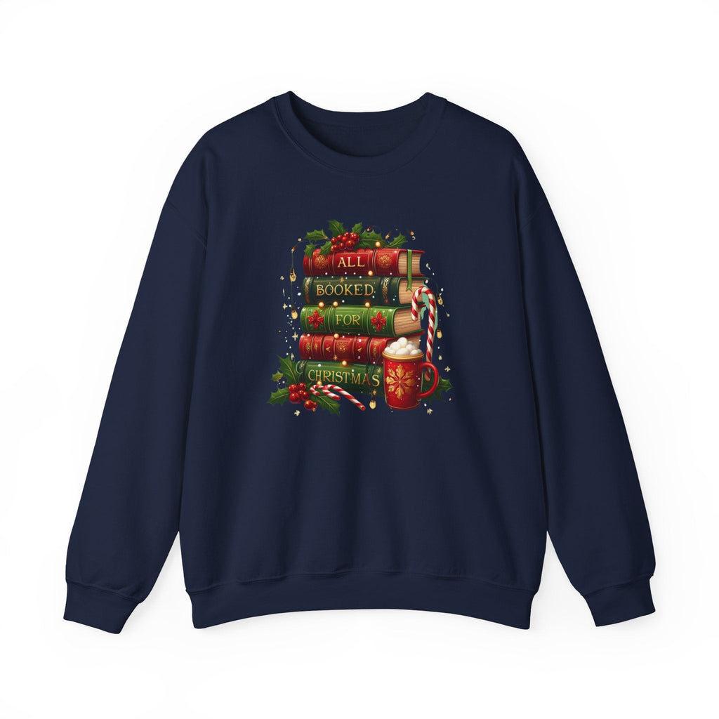 All Booked for Christmas Graphic Sweatshirt product image 2