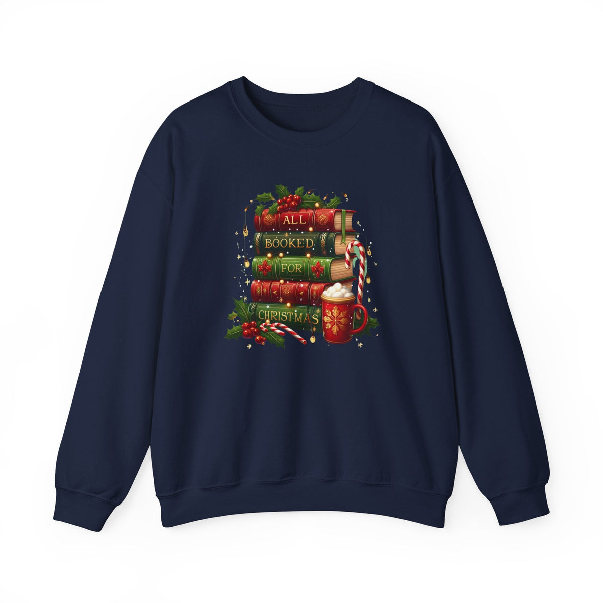 All Booked for Christmas Graphic Sweatshirt product image 2