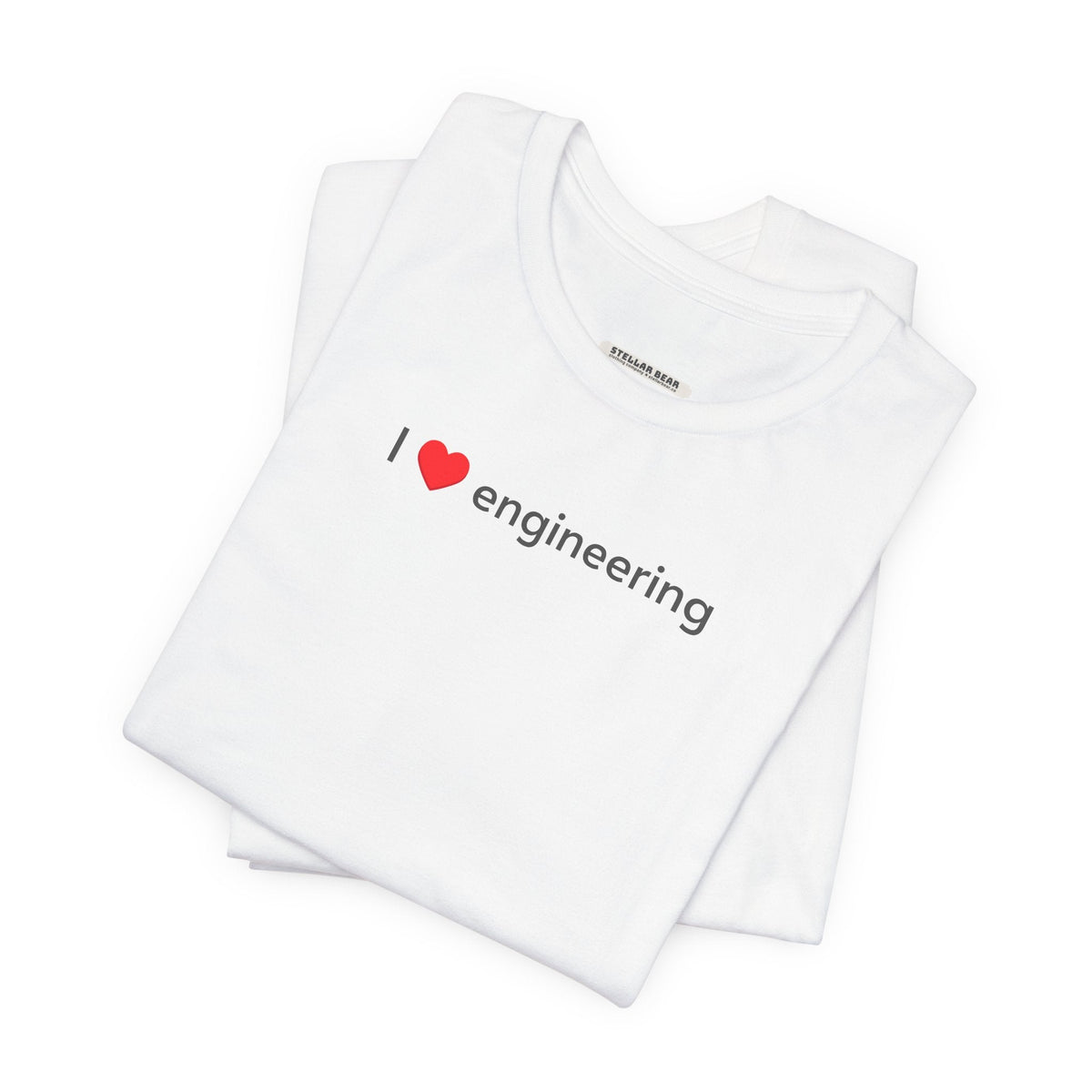 I Love Engineering Minimalist Style T-Shirt product image 9