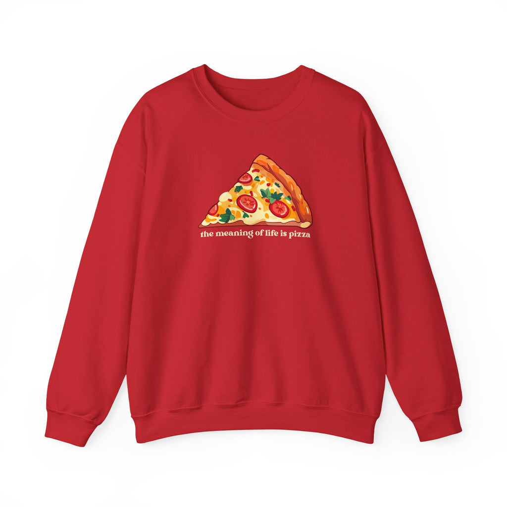 The Meaning of Life is Pizza Graphic Sweatshirt product image 8