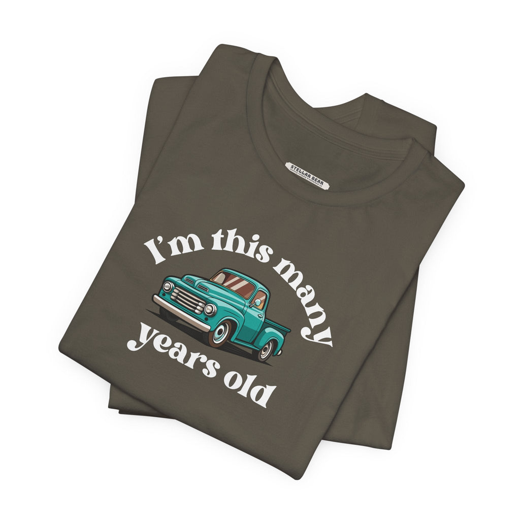 I'm This Many Years Old (Pickup Truck) Graphic T-Shirt product image 5