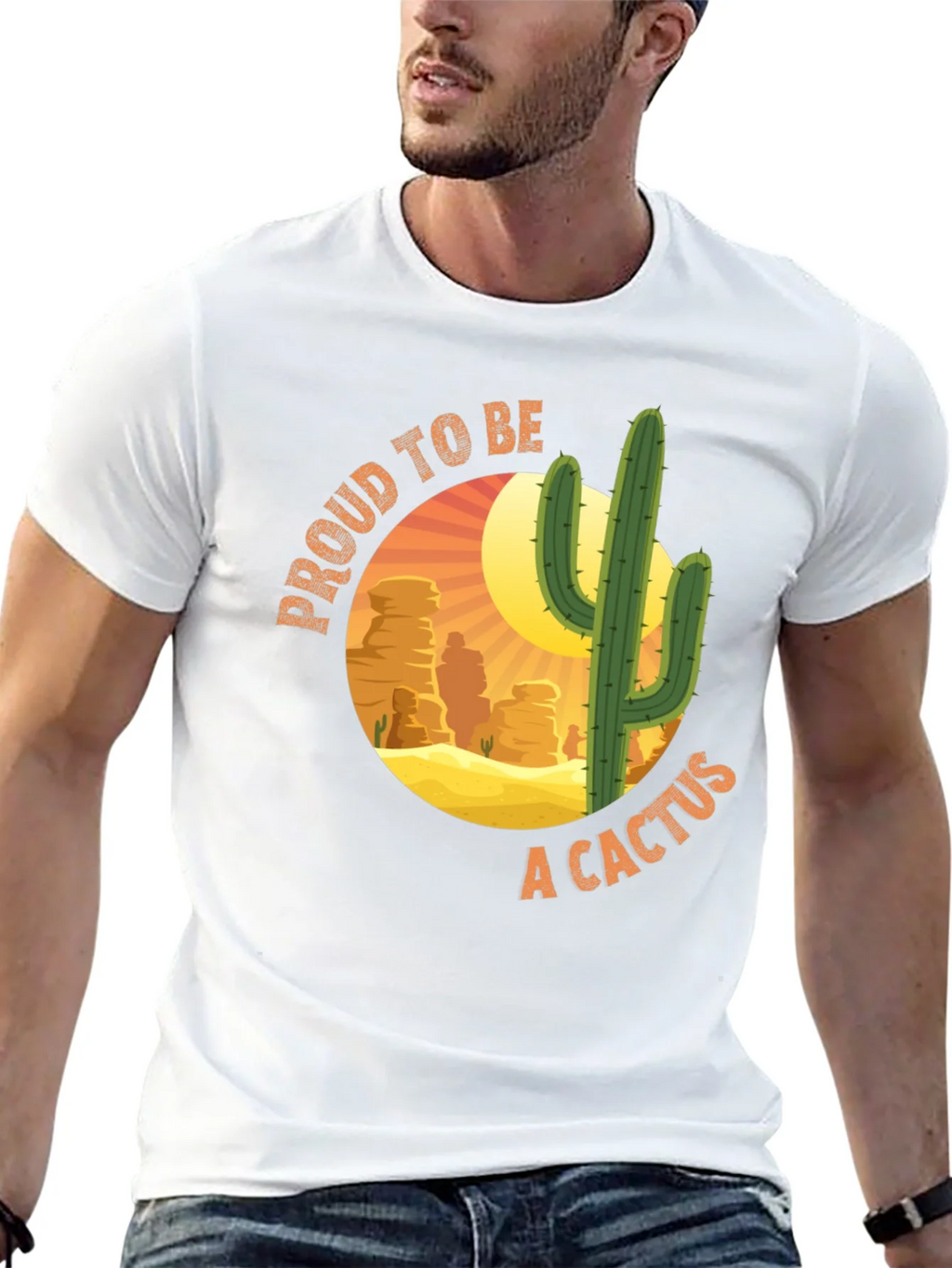 Proud to be a Cactus Desert Graphic Tee product image 6