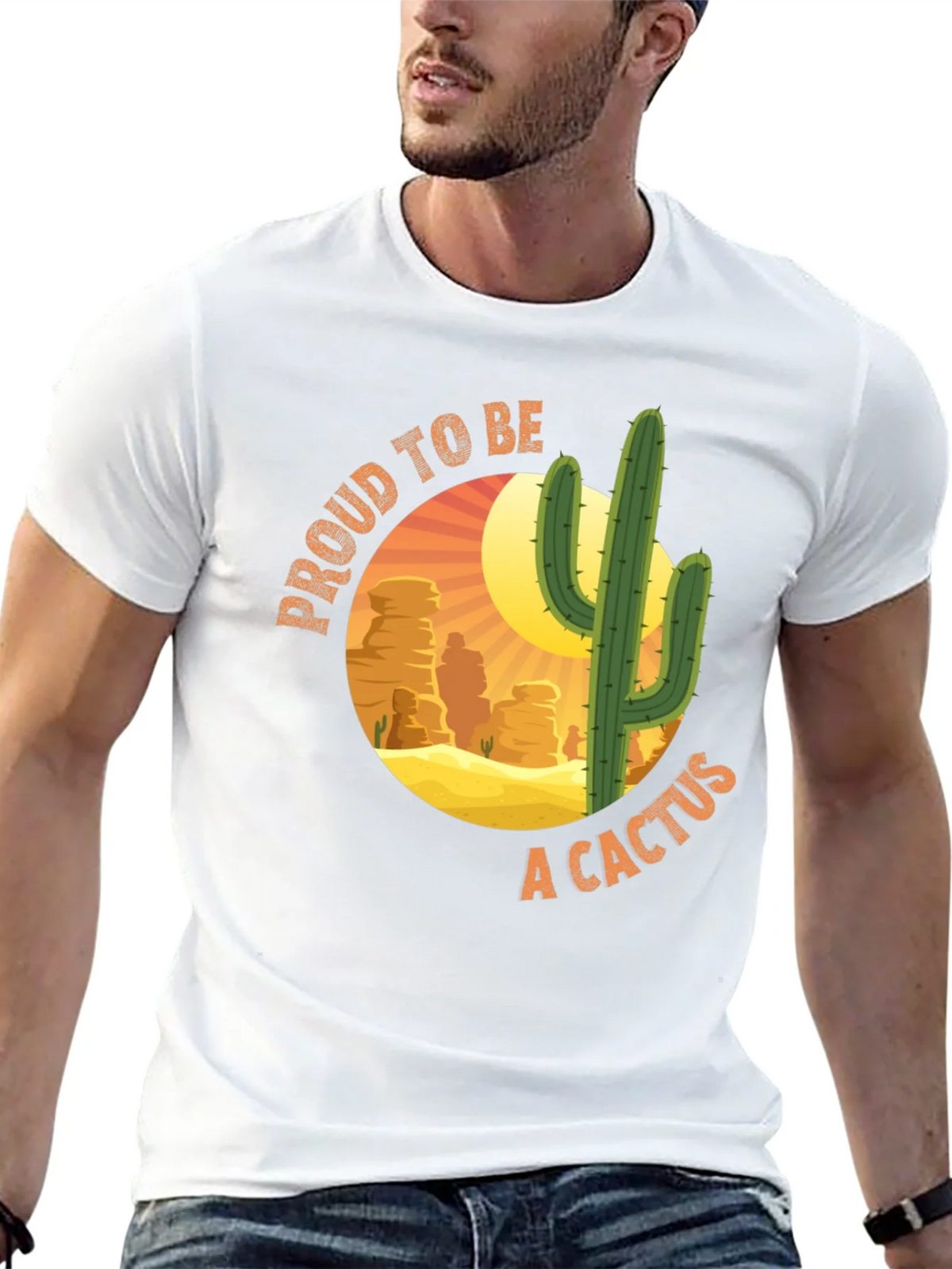 Proud to be a Cactus Desert Graphic Tee product image 6