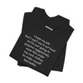 I Hate My Job ... Wear Underneath Minimalist Style T-Shirt product image 1