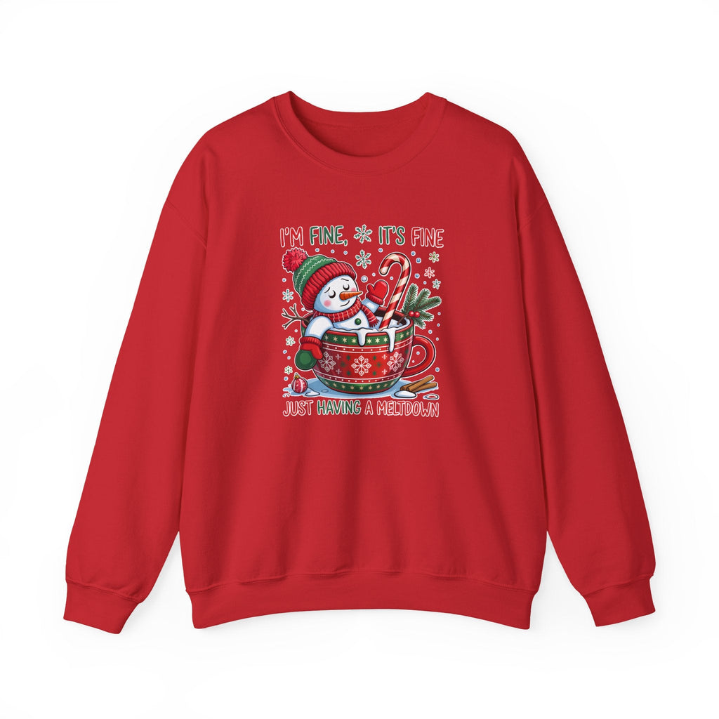 I'm Fine, It's Just Having a Meltdown Graphic Sweatshirt product image 8