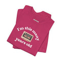 I'm This Many Years Old (Cassette Tape) Graphic T-Shirt product image 1