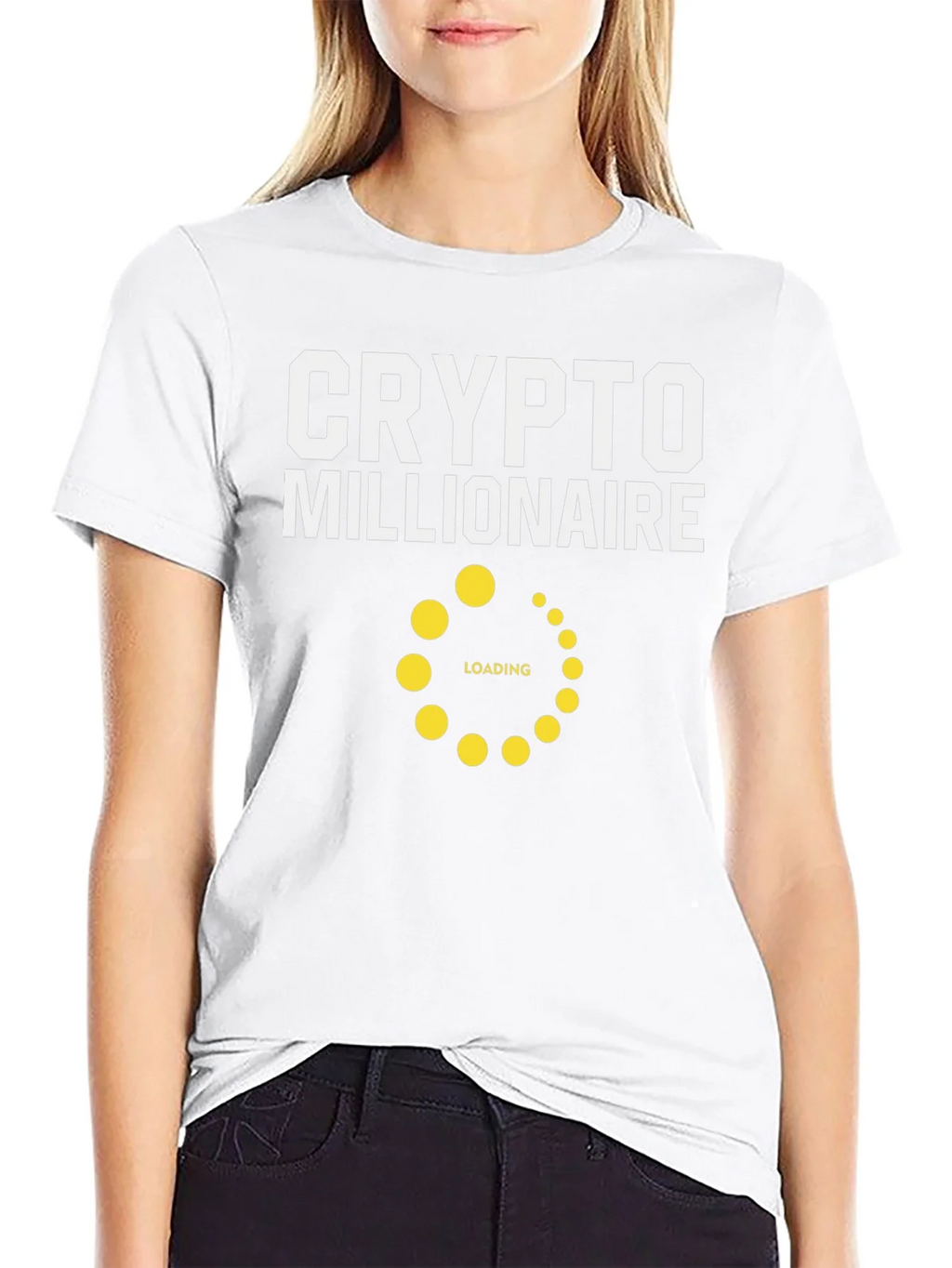 Crypto Millionaire Loading T-Shirt product image 8