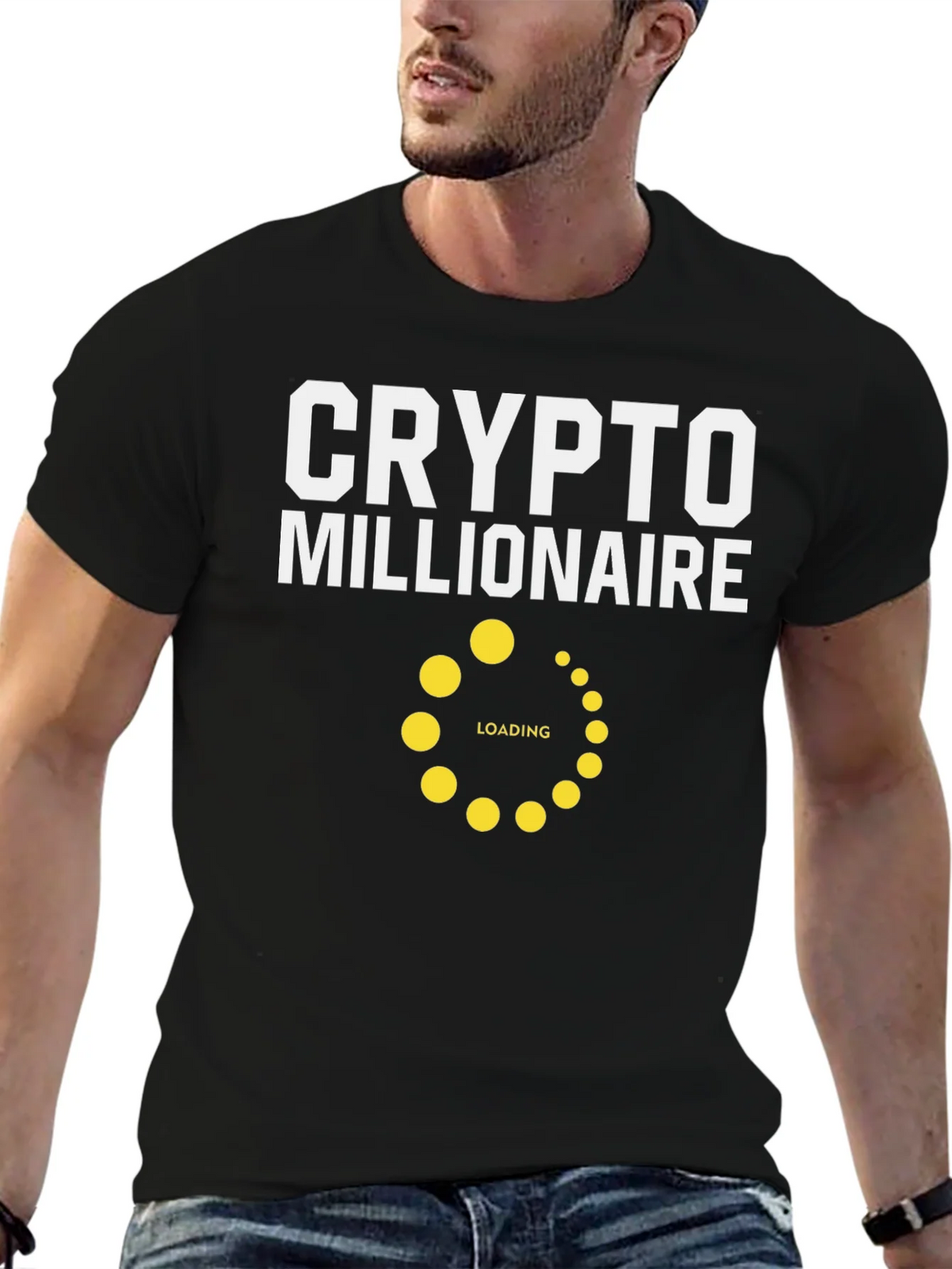 Crypto Millionaire Loading T-Shirt product image 6