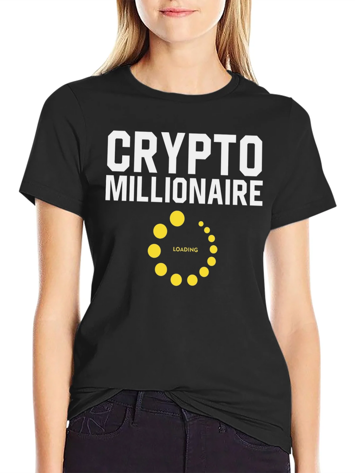 Crypto Millionaire Loading T-Shirt product image 2