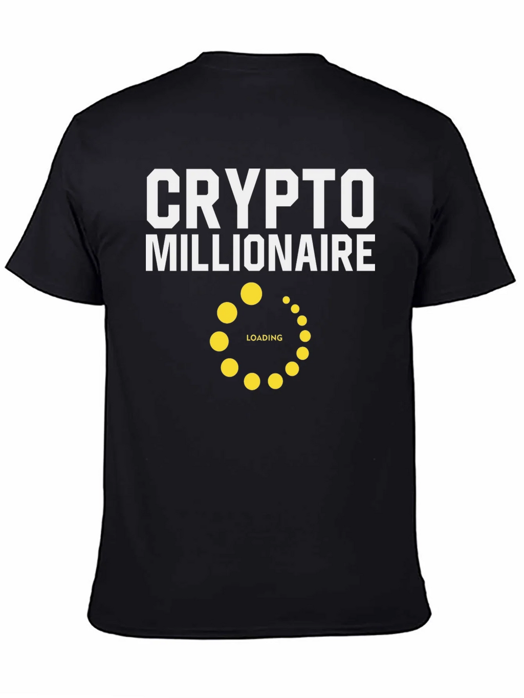 Crypto Millionaire Loading T-Shirt product image 4