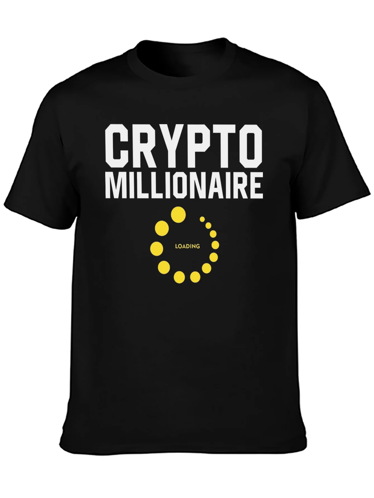 Crypto Millionaire Loading T-Shirt product image 3