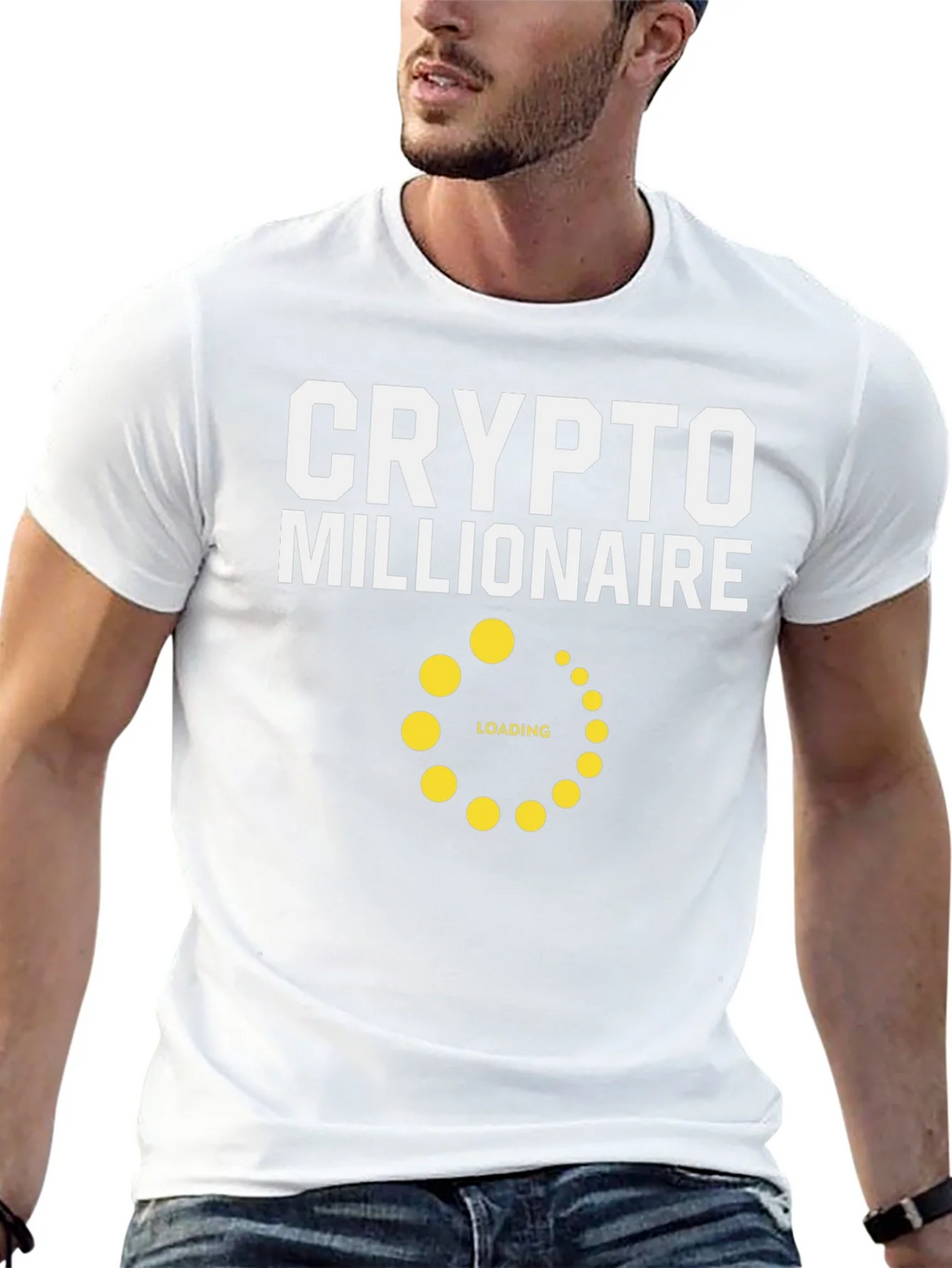 Crypto Millionaire Loading T-Shirt product image 12