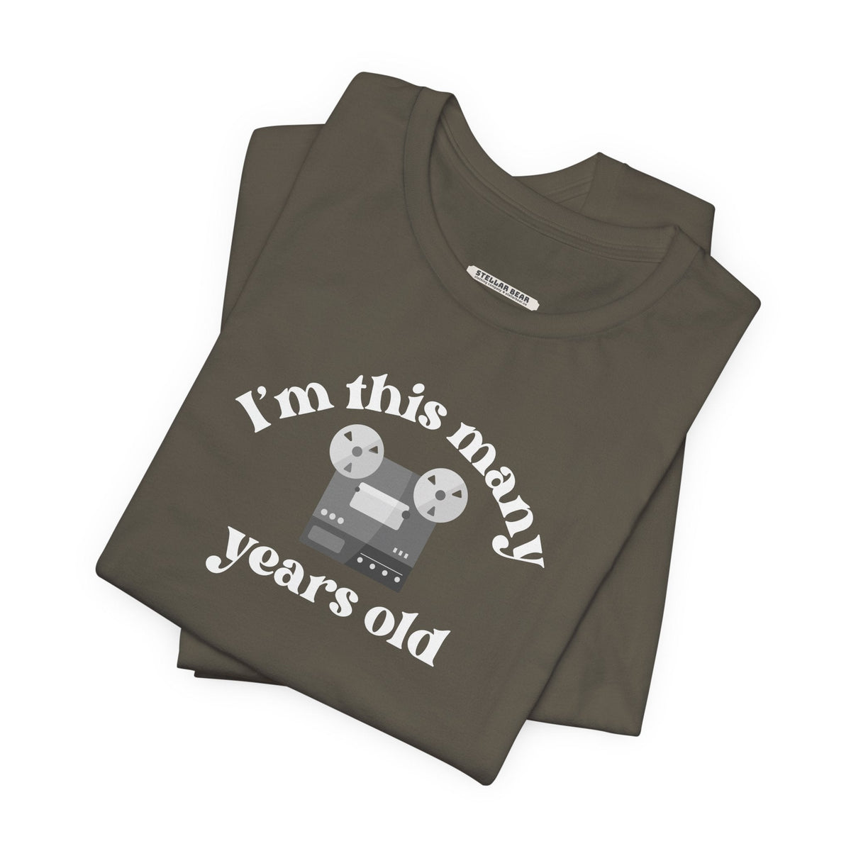 I'm This Many Years Old (Reel to Graphic T-Shirt product image 5