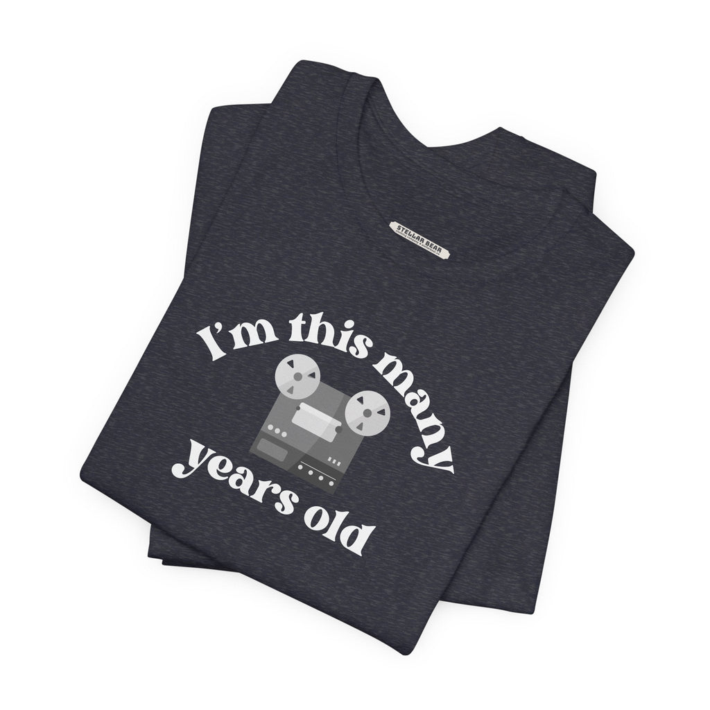 I'm This Many Years Old (Reel to Graphic T-Shirt product image 4