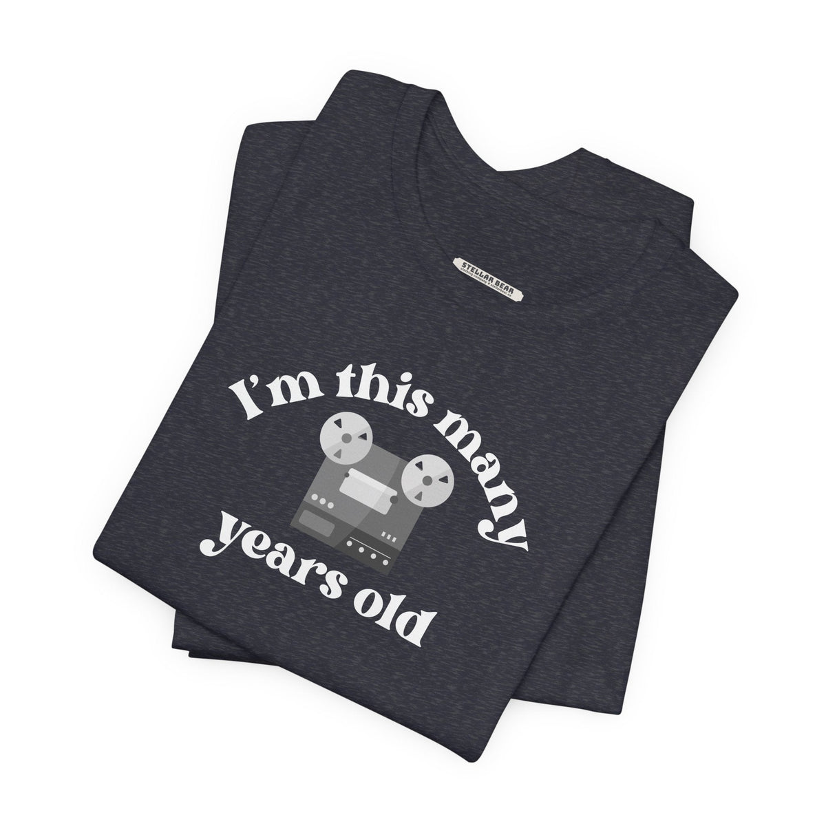 I'm This Many Years Old (Reel to Graphic T-Shirt product image 4