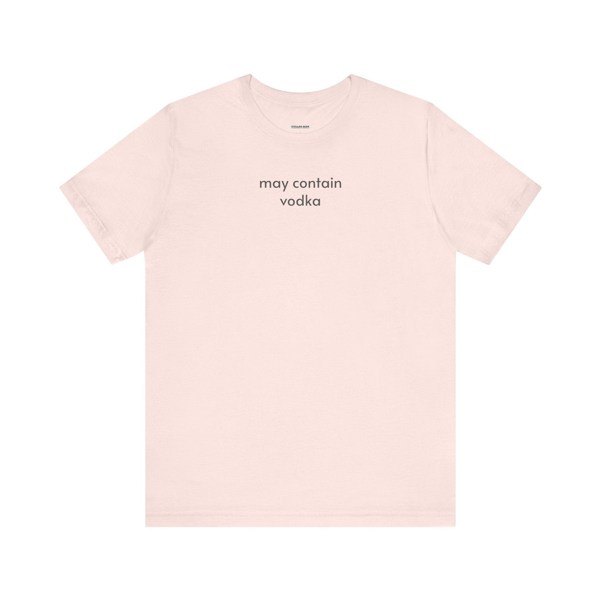 May Contain Vodka Minimalist Style T-Shirt product image 9
