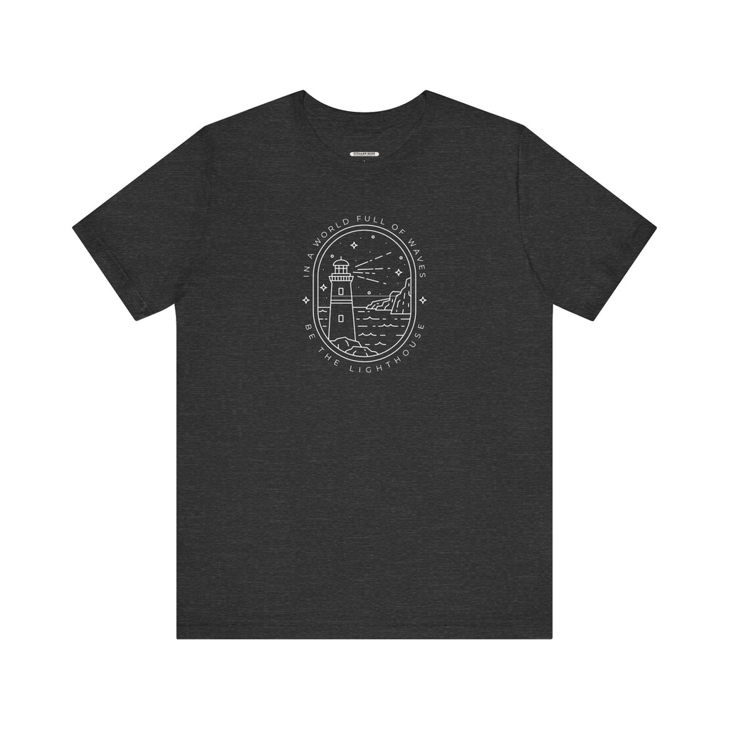 In a World Full of Waves, Be the Lighthouse Graphic T-Shirt product image 12
