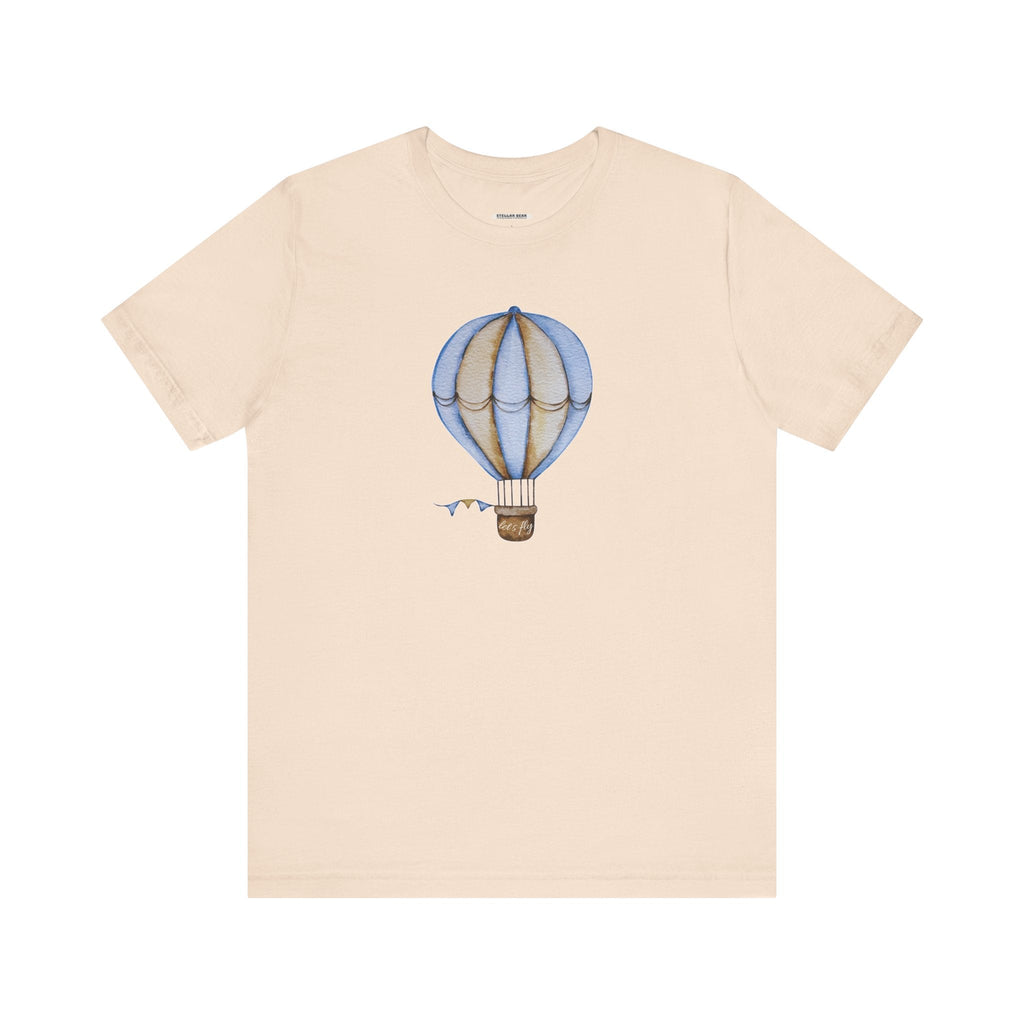 Hot Air Balloon Let's Fly Old-Style Vintage Objects Graphic product image 12