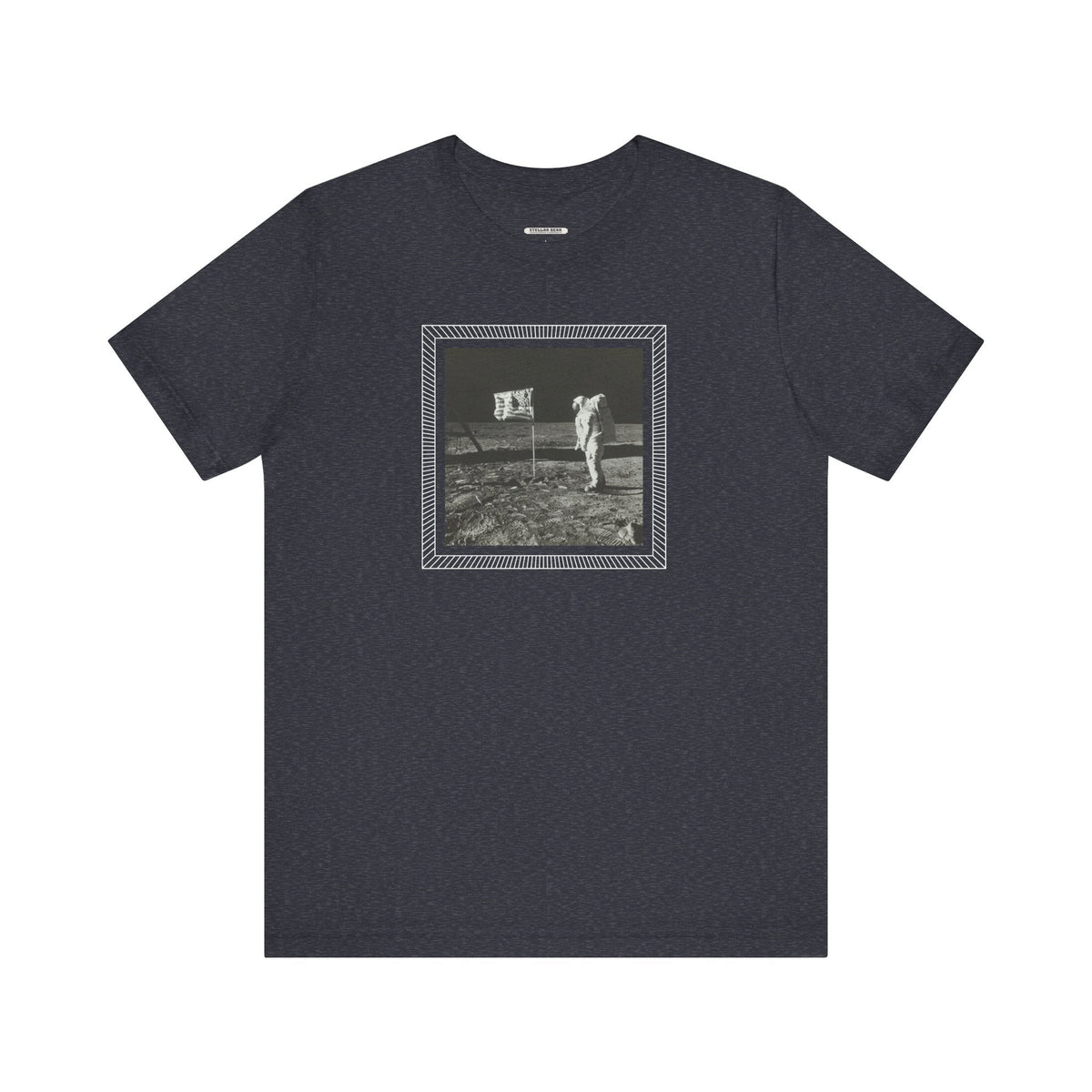 Man on the Moon Buzz Aldrin 1969 Vintage Graphic T-Shirt product image 10