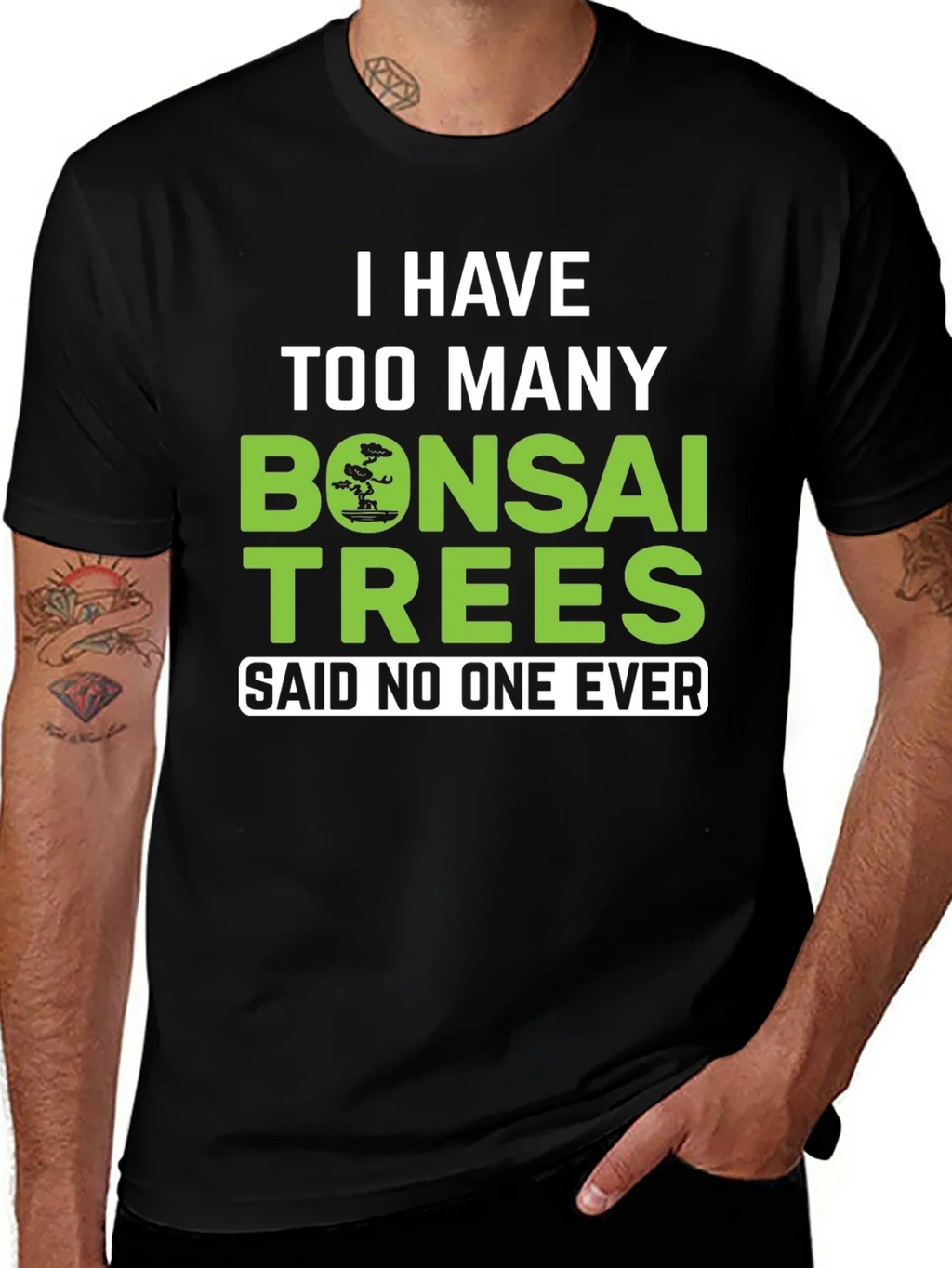 Bonsai Trees Graphic Tee - Funny Gardening Shirt product image 1