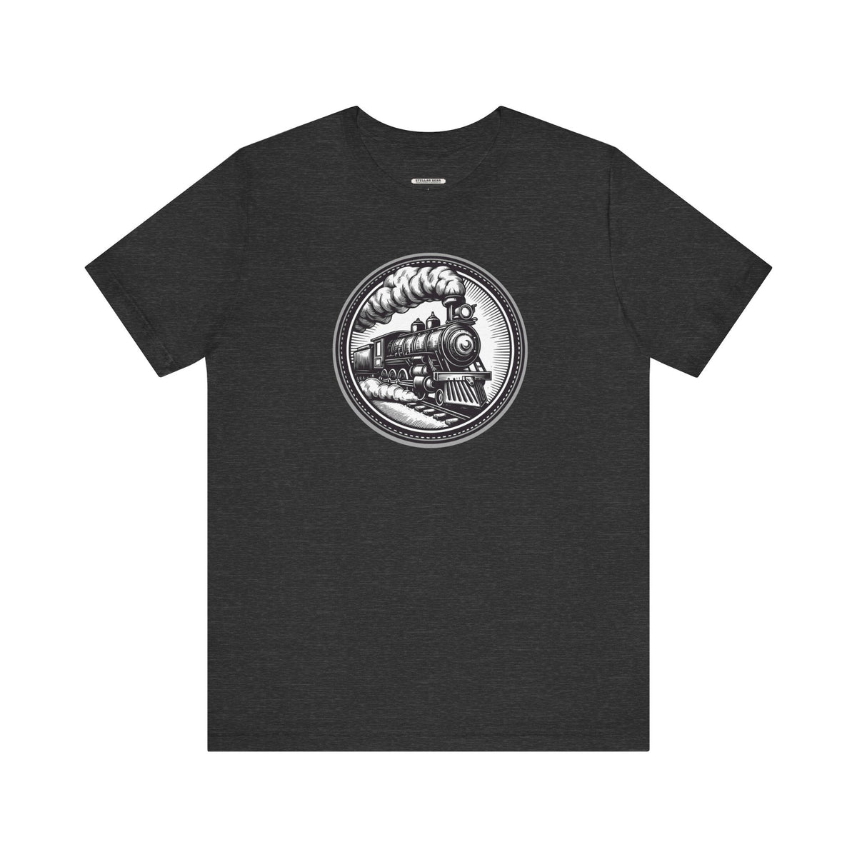 Steam Train Vintage Objects Graphic T-Shirt product image 8