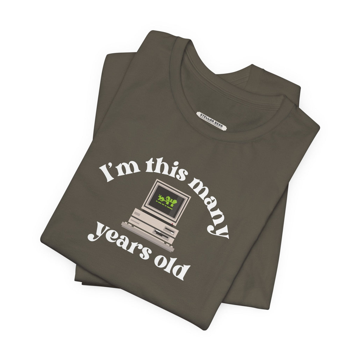 I'm This Many Years Old (Computer) Graphic T-Shirt product image 5