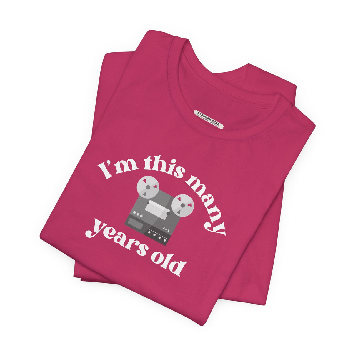 I'm This Many Years Old (Reel to Graphic T-Shirt product image 2