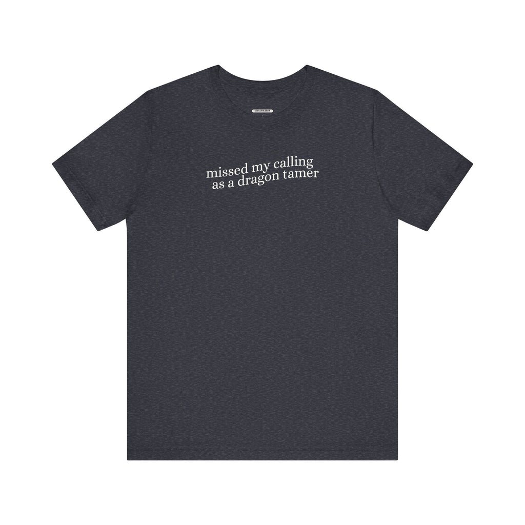 Missed My Calling as a Dragon Tamer Minimalist Style T-Shirt product image 6