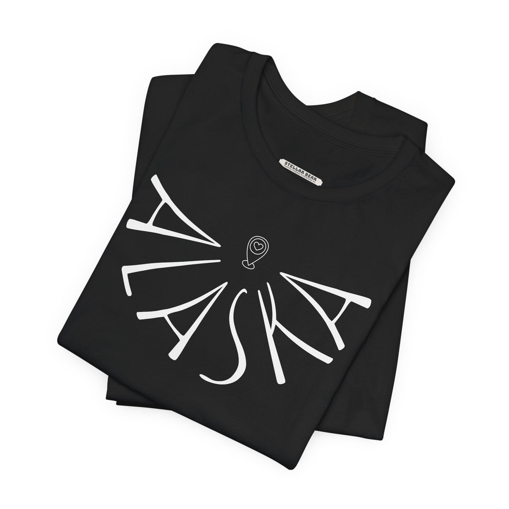 Alaska Liquid Letters Graphic T-Shirt product image 4