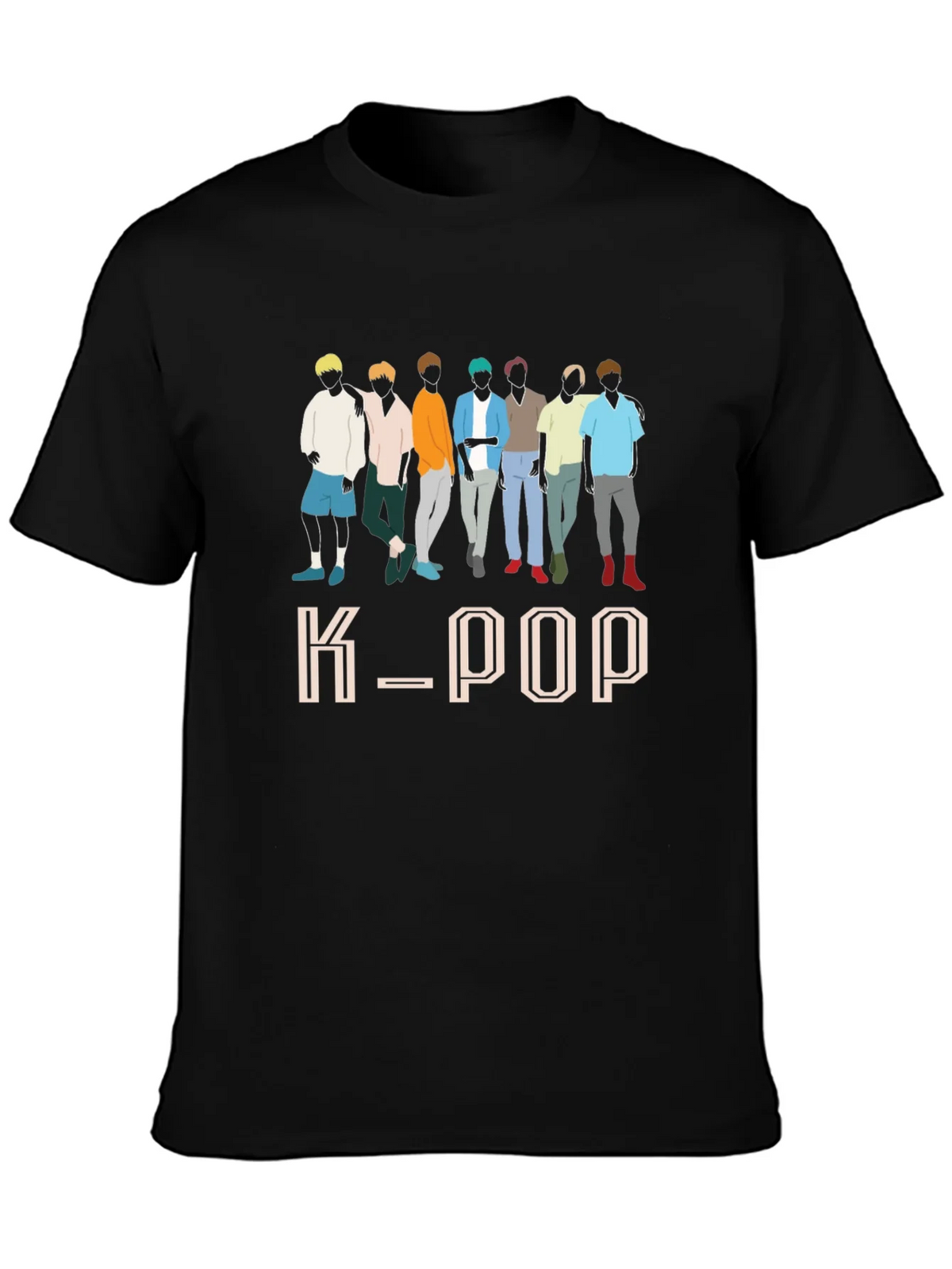 K-Pop Group Graphic Print T-Shirt product image 2